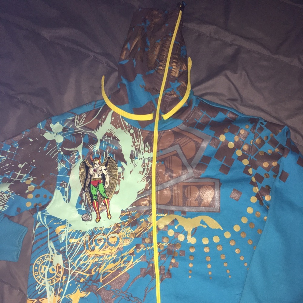Exclusive Full Zip Hawkman Hoodie!!